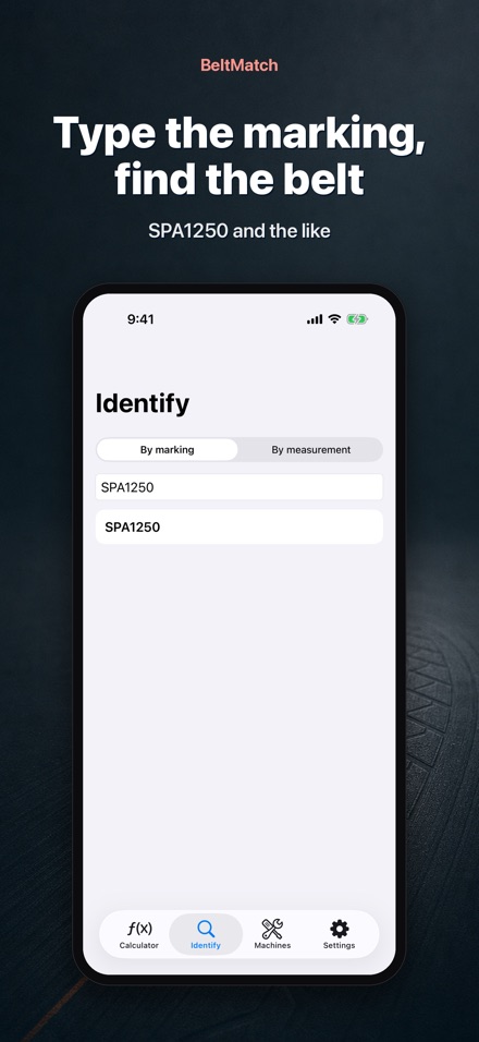 BeltMatch: V-Belt Finder 5