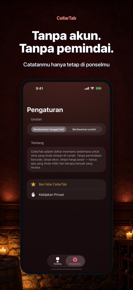 CellarTab: Catatan Kelas Wine 7