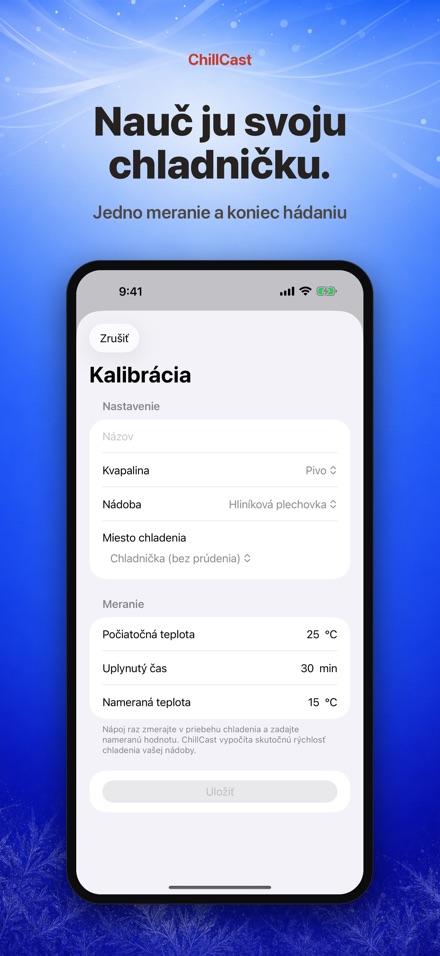 ChillCast: časovač chladenia 6