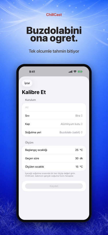 ChillCast: soğutma zamanlayıcı 6