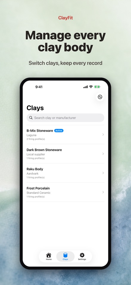 ClayFit: Clay Shrinkage 5