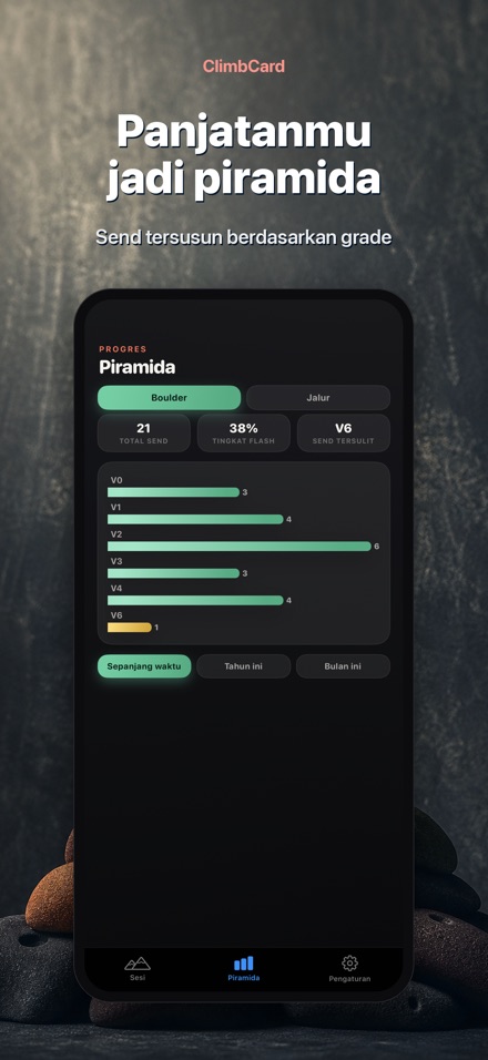 ClimbCard: Log Panjat Tebing 2