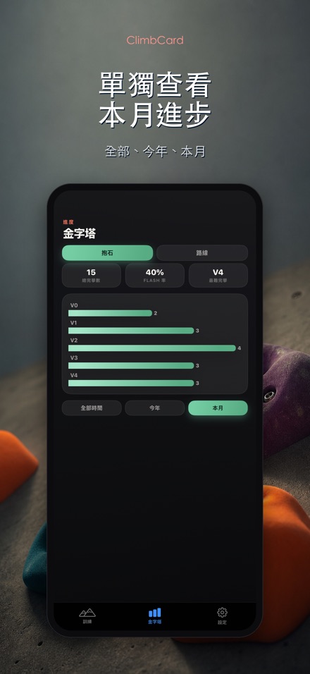 ClimbCard:攀岩紀錄 8