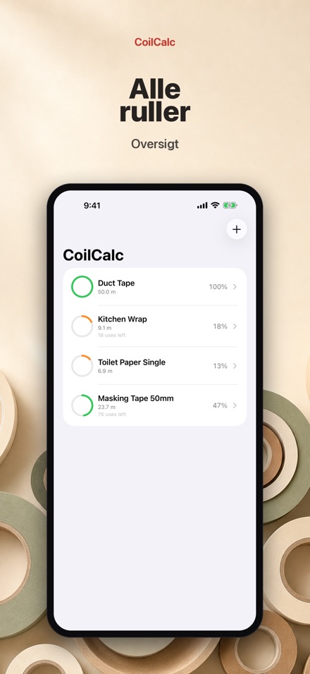 CoilCalc: Rullelængdemåler