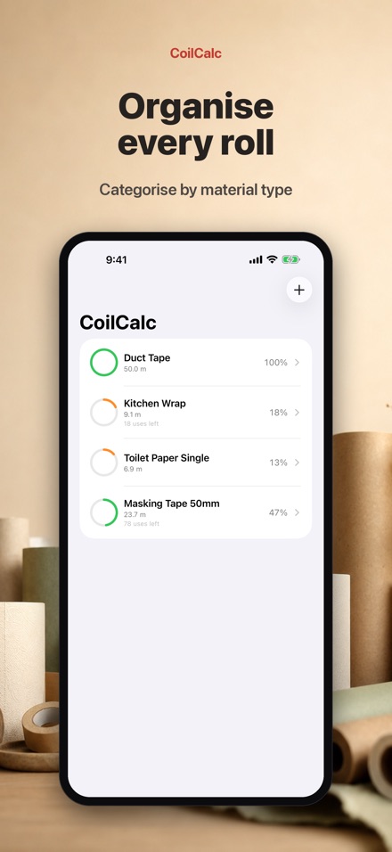 CoilCalc: Roll Length Meter 3
