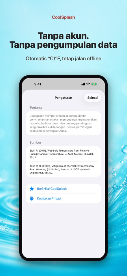 CoolSplash: siram lalu dingin? 10