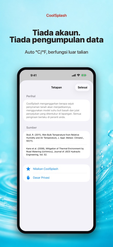 CoolSplash: siraman sejukkan? 10
