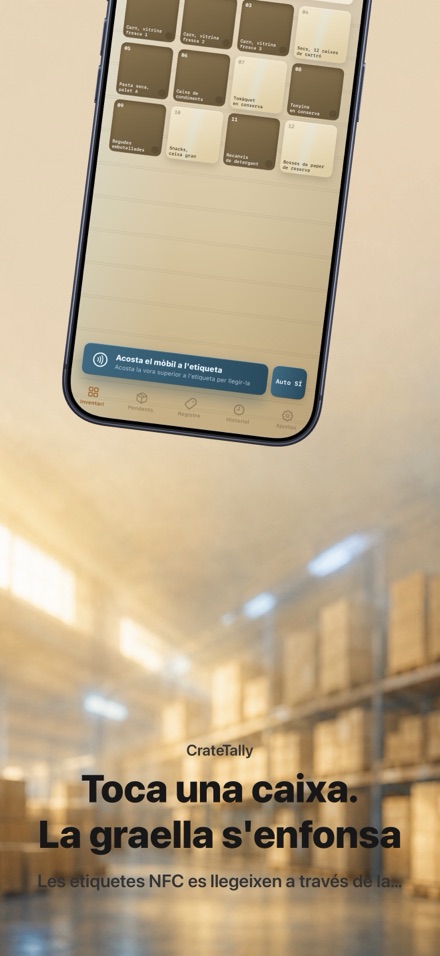 CrateTally Inventari NFC 1