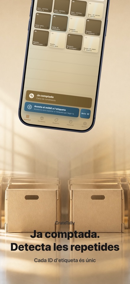 CrateTally Inventari NFC 3