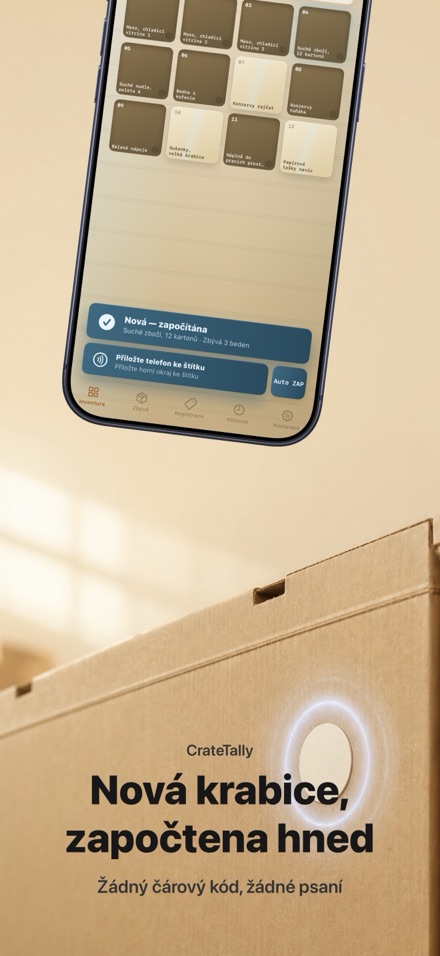 CrateTally NFC Inventura 2