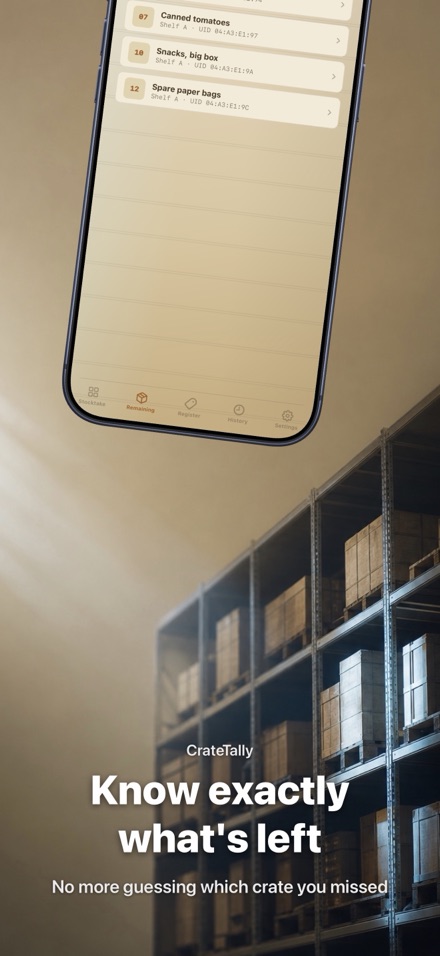 CrateTally NFC Stock Counter 4