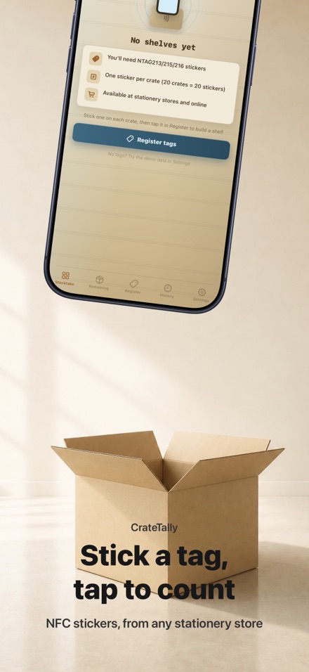 CrateTally NFC Stock Counter 9