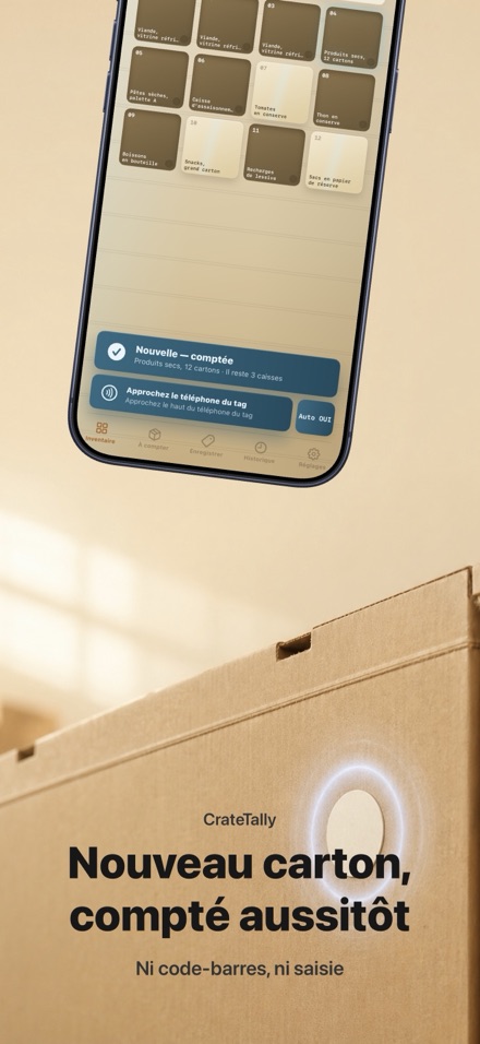 CrateTally NFC Inventaire 2