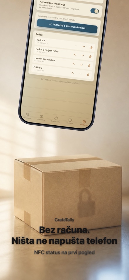 CrateTally NFC Inventura 10