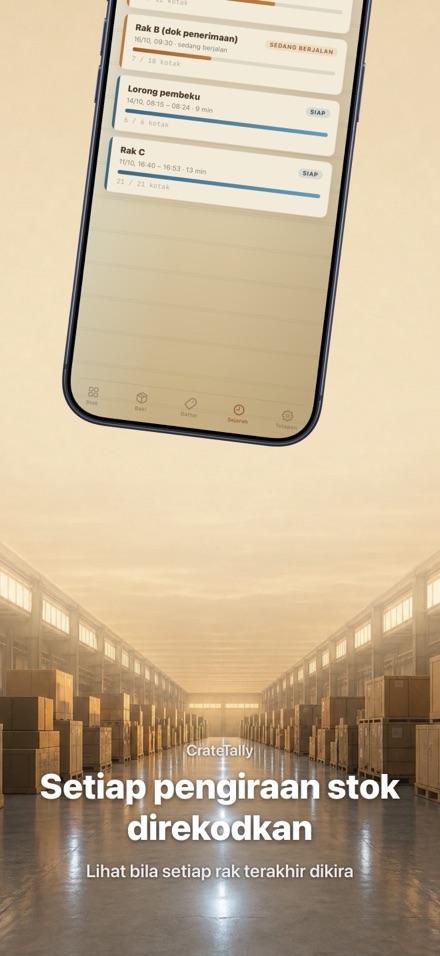 CrateTally Stok Opname NFC 8