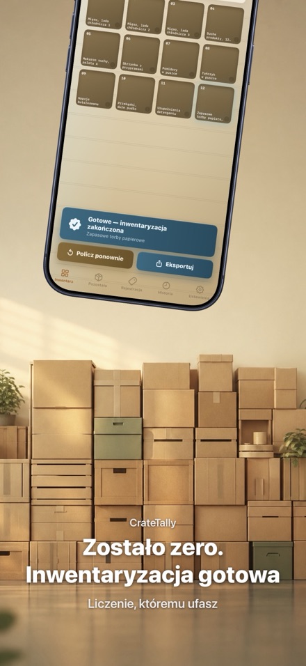 CrateTally Spis z natury NFC 5