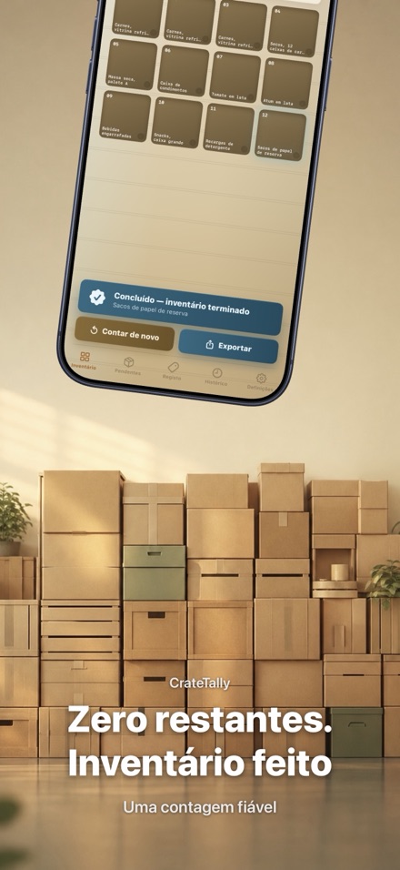 CrateTally Inventário NFC 5