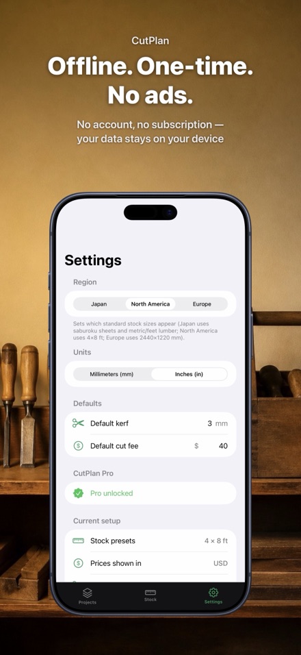 CutPlan: Cut List Optimiser 10
