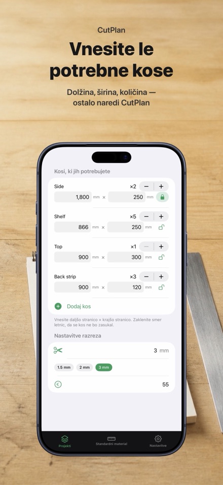 CutPlan: Načrt razreza 4