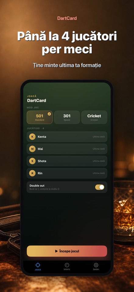 DartCard: Numărător Darts 7