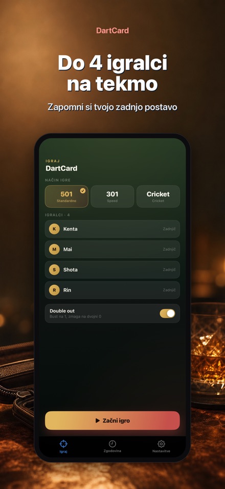 DartCard: Števec Pikada 7