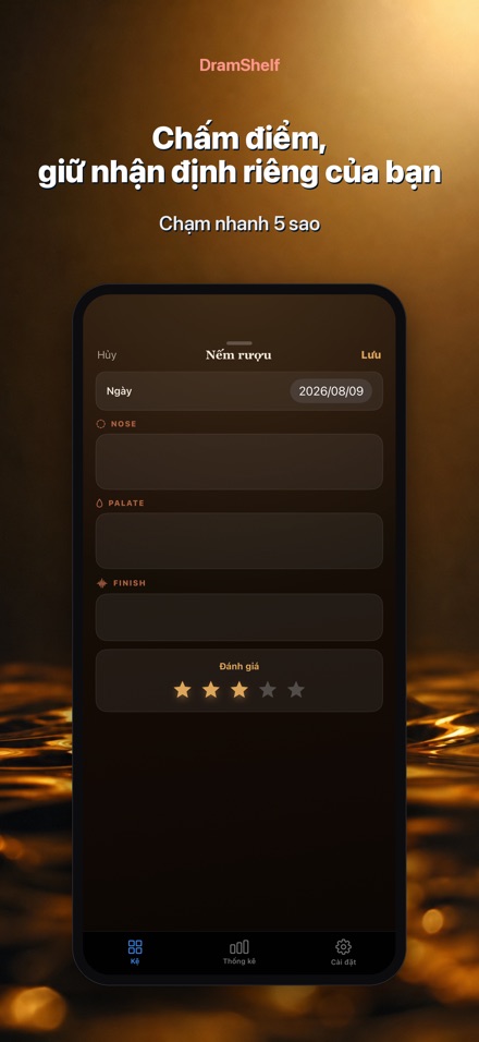 DramShelf: Nhật Ký Whisky 4