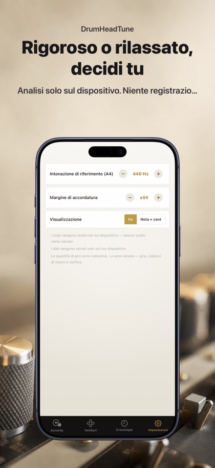 Accordatore Tamburo & Rullante 10