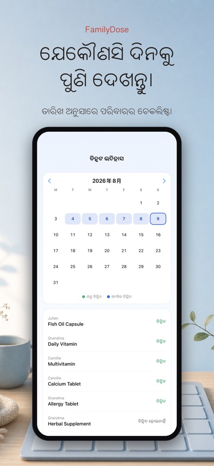 FamilyDose: ପରିବାର ଔଷଧ ଚେକ 4