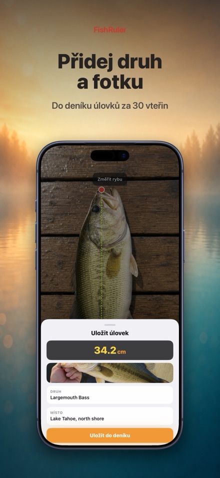 FishRuler: měření ryby AR 3