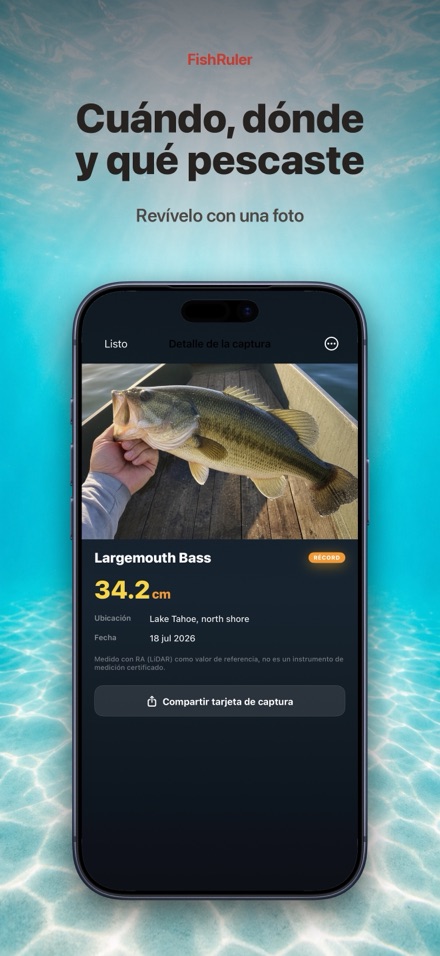 FishRuler: medir capturas 6