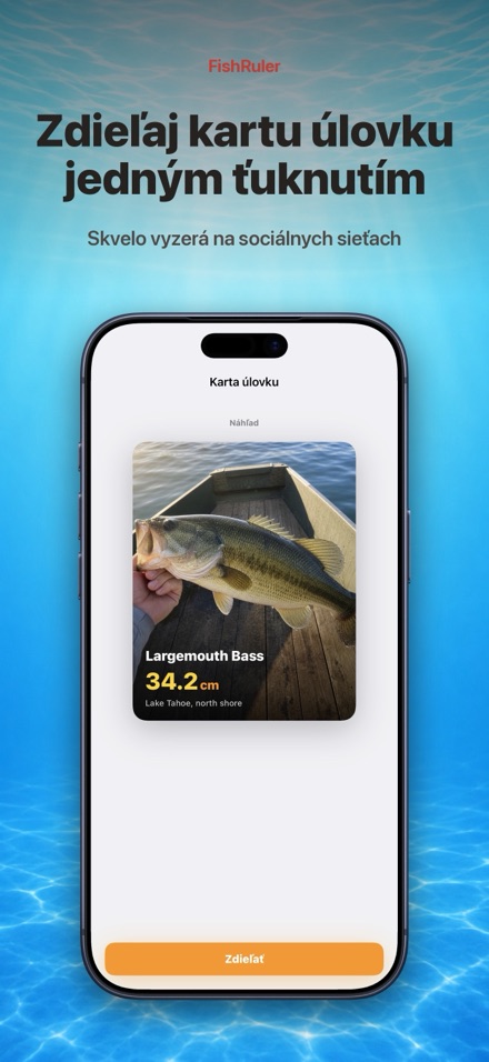 FishRuler: meranie ryby AR 9