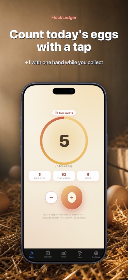 FlockLedger: Egg Tracker 1
