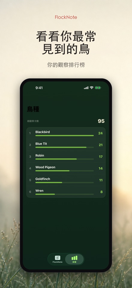 FlockNote:觀鳥記錄本 4