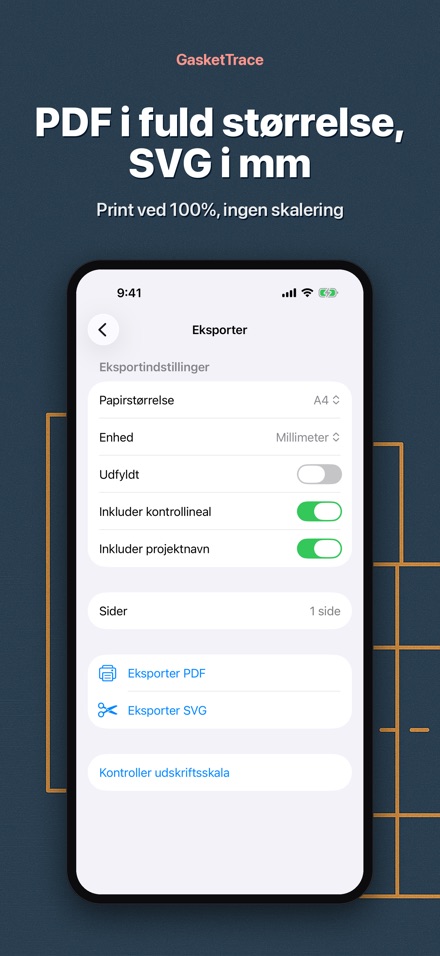 GasketTrace: pakningsskabelon 6