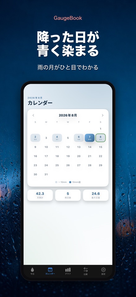 GaugeBook:雨量計日誌 2