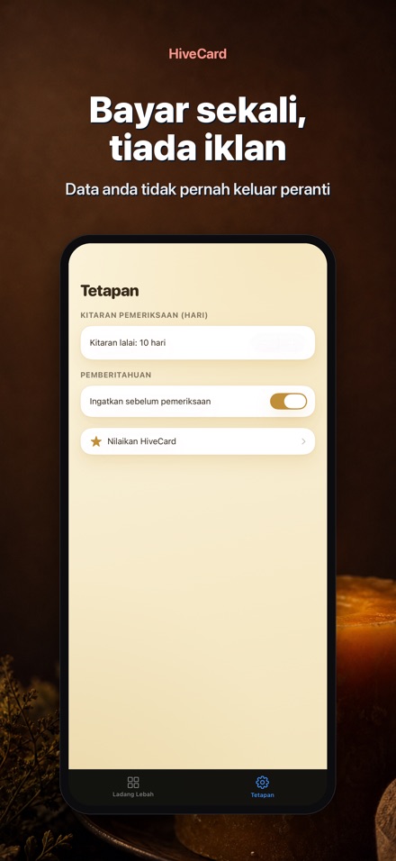 HiveCard: Jurnal Lebah 10