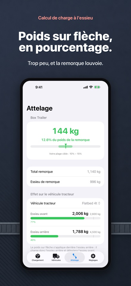 Calcul de charge par essieu 6