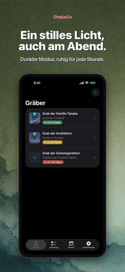 OhakaGo: Grabbesuch-Helfer 10