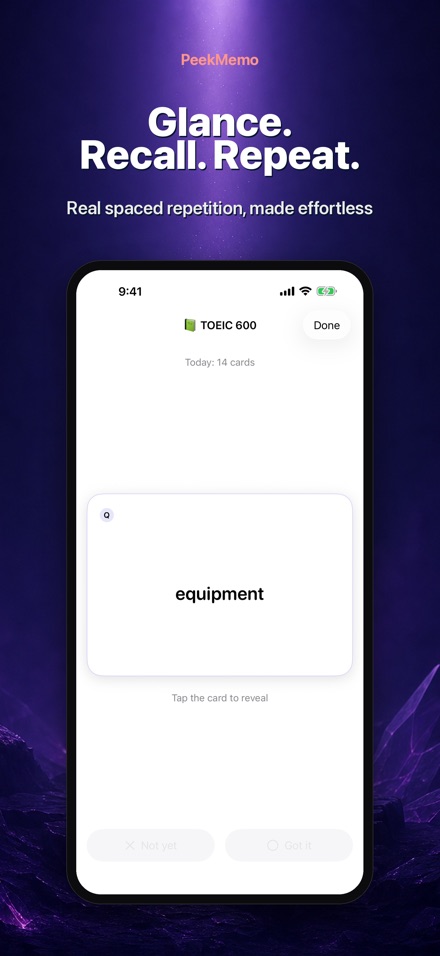 PeekMemo: Lock Screen Cards 2