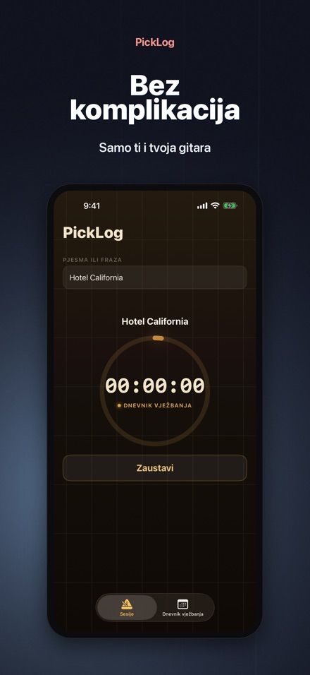 PickLog: Timer Vježbanja 8