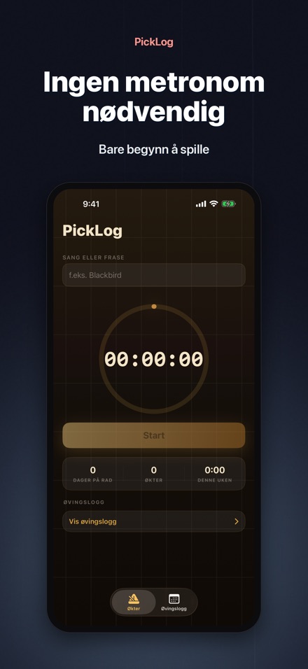 PickLog: Gitarøvings-timer 6