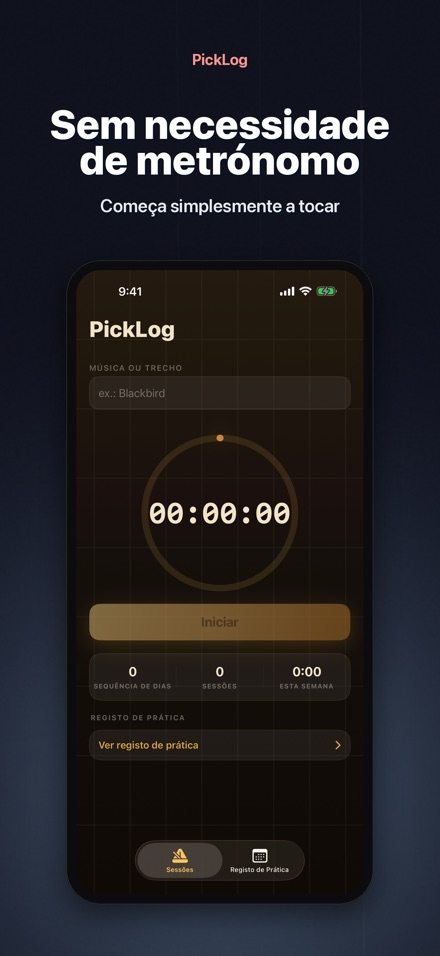 PickLog: Timer de Guitarra 6