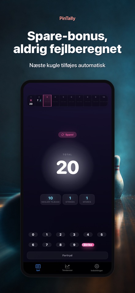 PinTally: Bowlingscore-log 7