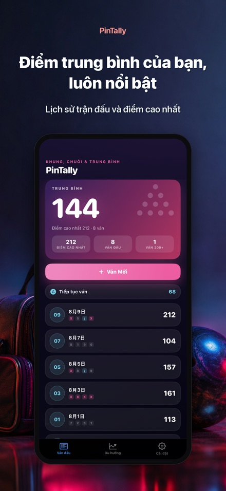 PinTally: Ghi Điểm Bowling 4