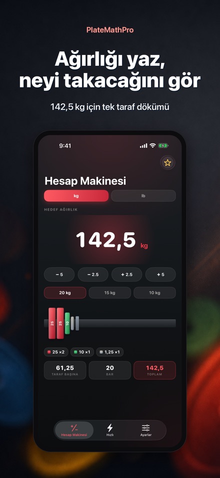 PlateMathPro: Disk Hesabı