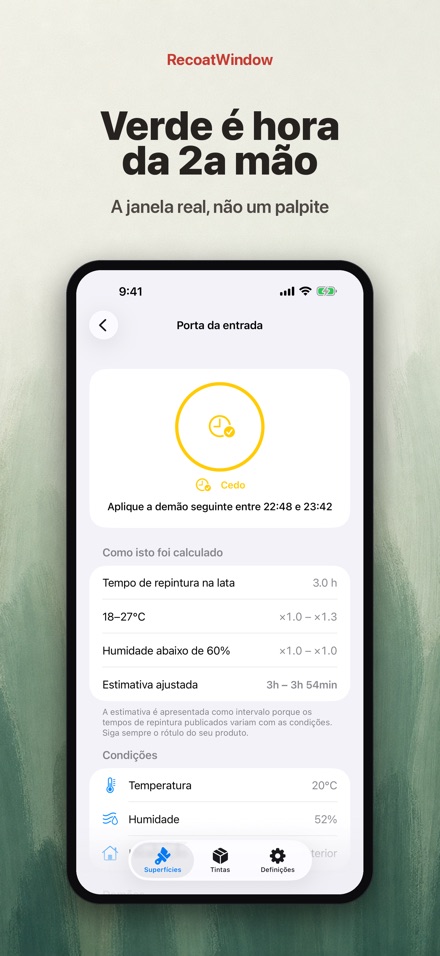 RecoatWindow: Segunda Mão 4