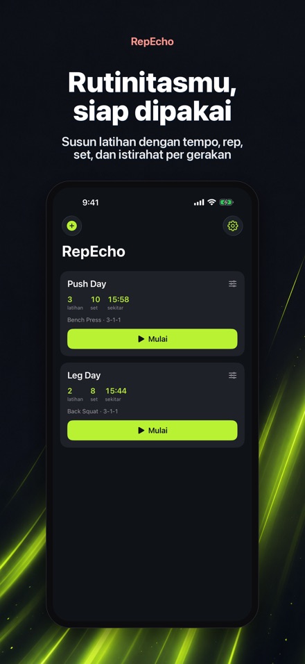 RepEcho: Tempo Angkat 3