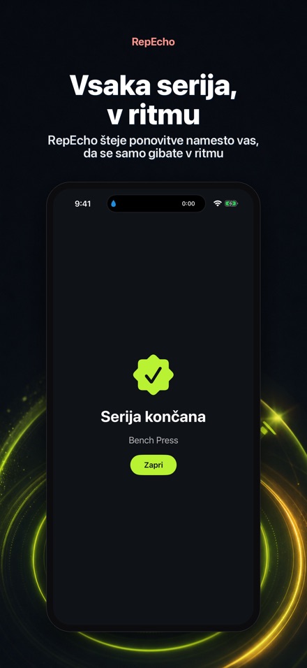 RepEcho: tempo dvigovanja 10