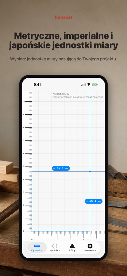 RulerSet: Kątownik L 10