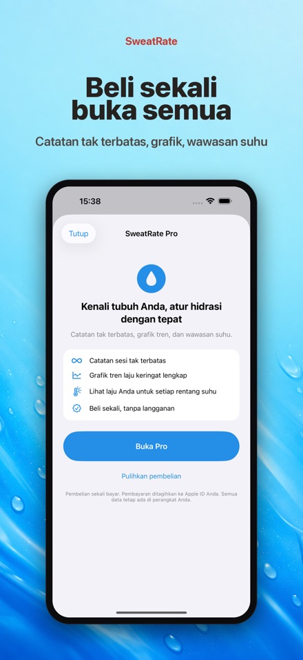 SweatRate Ukur Laju Keringat 7